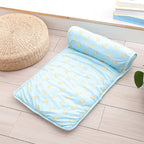 Pet Cooling Mat Self-Cooling Ice Silk & Plush Cotton