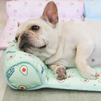 Pet Cooling Mat Self-Cooling Ice Silk & Plush Cotton