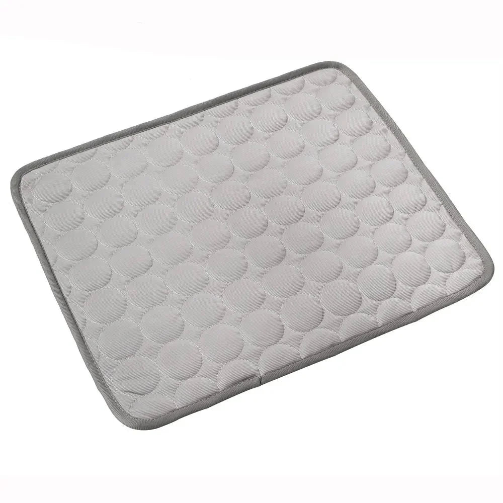 Pet Cooling Mat Silky Breathable Foldable Non-Slip