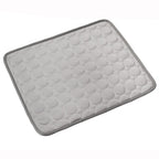 Pet Cooling Pad Ice Silk Surface & Breathable Mesh