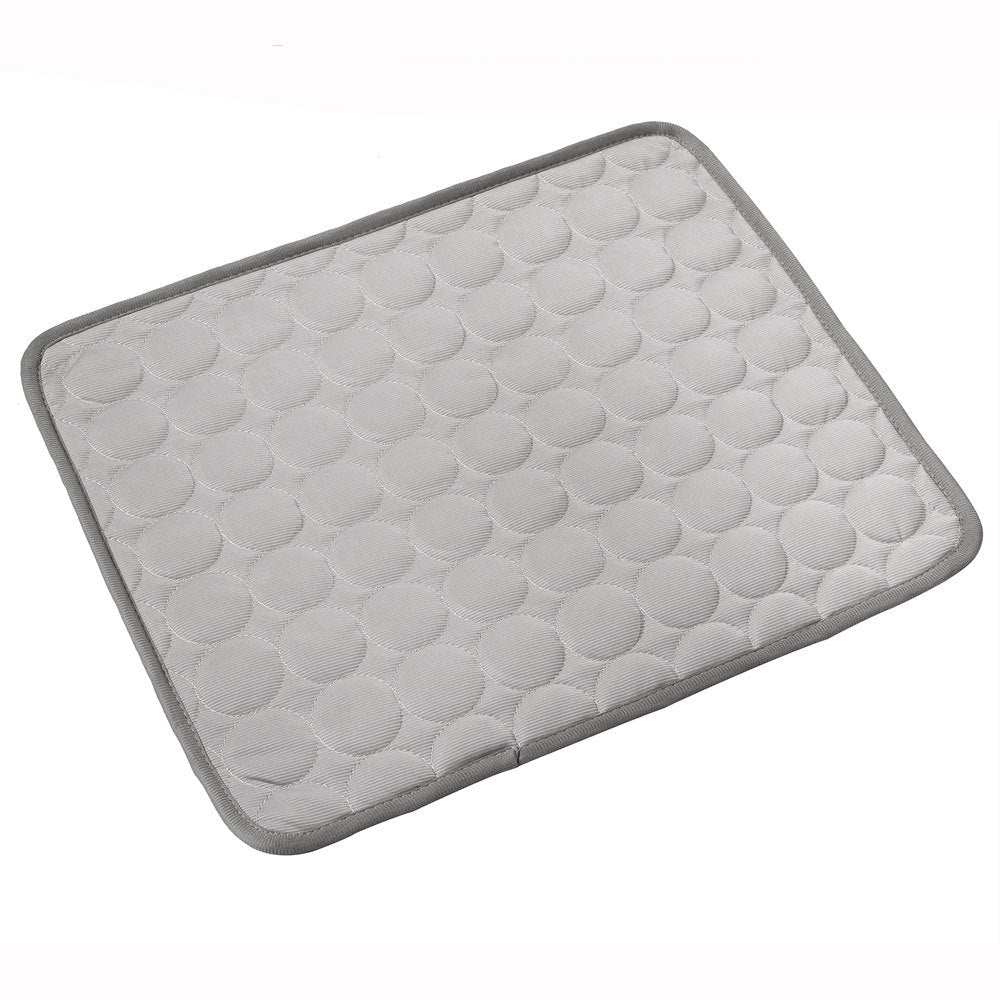 Pet Cooling Pad Ice Silk Surface & Breathable Mesh