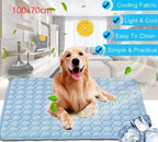 Pet Cooling Pad Ice Silk Surface & Breathable Mesh