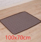 Pet Cooling Pad Ice Silk Surface & Breathable Mesh