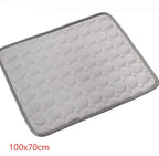 Pet Cooling Pad Ice Silk Surface & Breathable Mesh