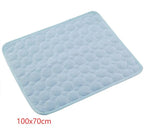 Pet Cooling Pad Ice Silk Surface & Breathable Mesh