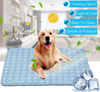 Pet Cooling Pad Ice Silk Surface & Breathable Mesh