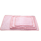 Pet Cooling Pad Ice Silk Surface & Breathable Mesh