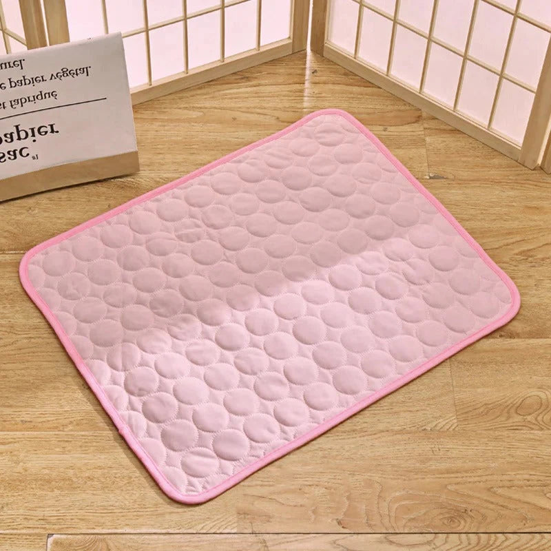 Pet Cooling Pad Pressure Activated Foldable Machine Washable