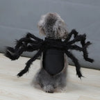 Pet Costume Spider Silhouette Breathable Polyester Adjustable Straps