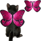 Pet Costume Wings Felt Adjustable Neck & Chest Straps