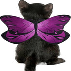 Pet Costume Wings Felt Adjustable Neck & Chest Straps