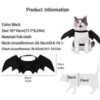 Pet Costume Wings Felt Adjustable Neck & Chest Straps