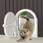 Pet Door Durable Plastic Secure Lock Tool-Free Installation