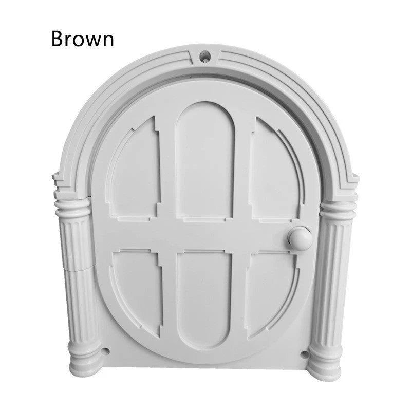 Pet Door Durable Plastic Secure Lock Tool-Free Installation