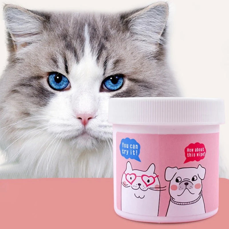 Pet Eye Wipes Tear Stain Removal 120 Count