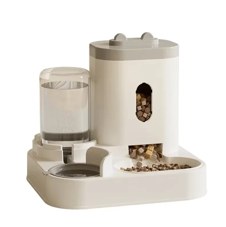Pet Feeder 2-In-1 Automatic Water Fountain