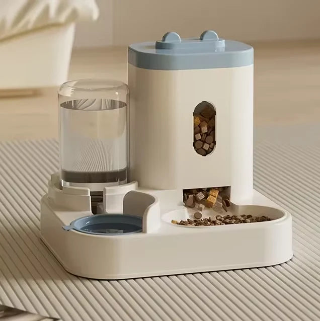 Pet Feeder 2-In-1 Automatic Water Fountain