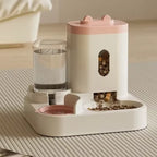 Pet Feeder 2-In-1 Automatic Water Fountain