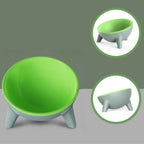 Pet Feeding Bowl Ergonomic 15° Tilt Anti-Tip