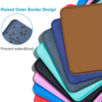 Pet Feeding Mat Raised Edges Waterproof Non-Slip Backing