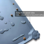 Pet Feeding Mat Raised Edges Waterproof Non-Slip Backing