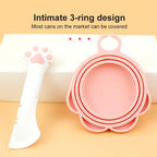 Pet Feeding Spoon & Can Opener Silicone Dishwasher-Safe