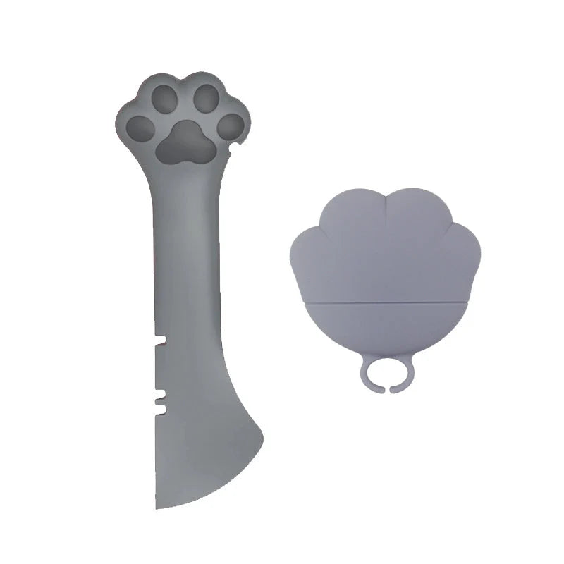 Pet Feeding Spoon & Can Opener Silicone Dishwasher-Safe
