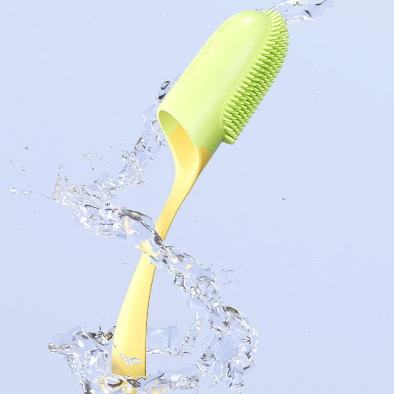 Pet Finger Toothbrush Ergonomic Soft Bristles Durable & Reusable