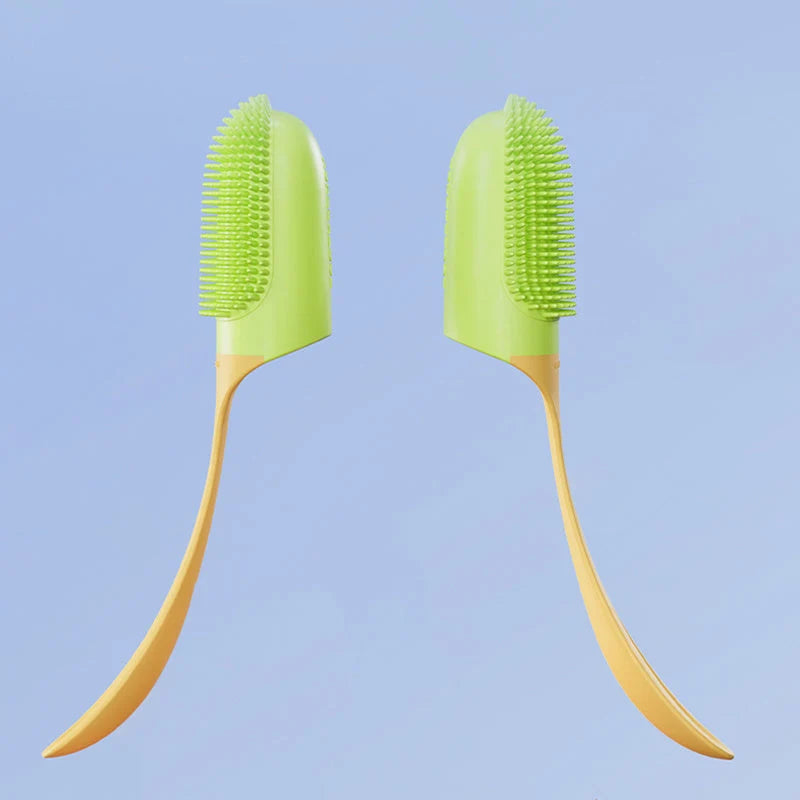 Pet Finger Toothbrush Ergonomic Soft Bristles Durable & Reusable