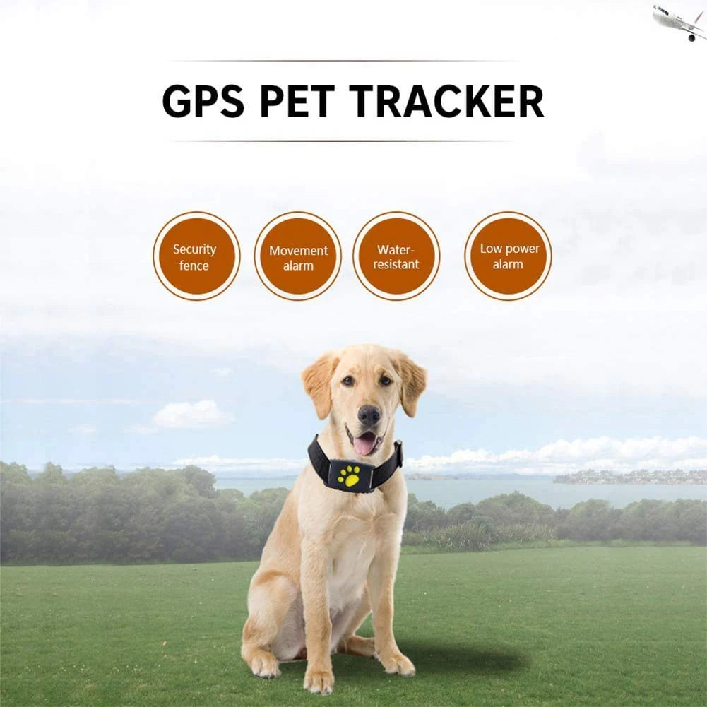 Pet GPS Collar Real-Time Tracking & Geo-Fence Alerts