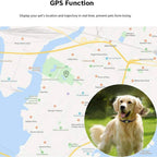 Pet GPS Collar Real-Time Tracking & Geo-Fence Alerts