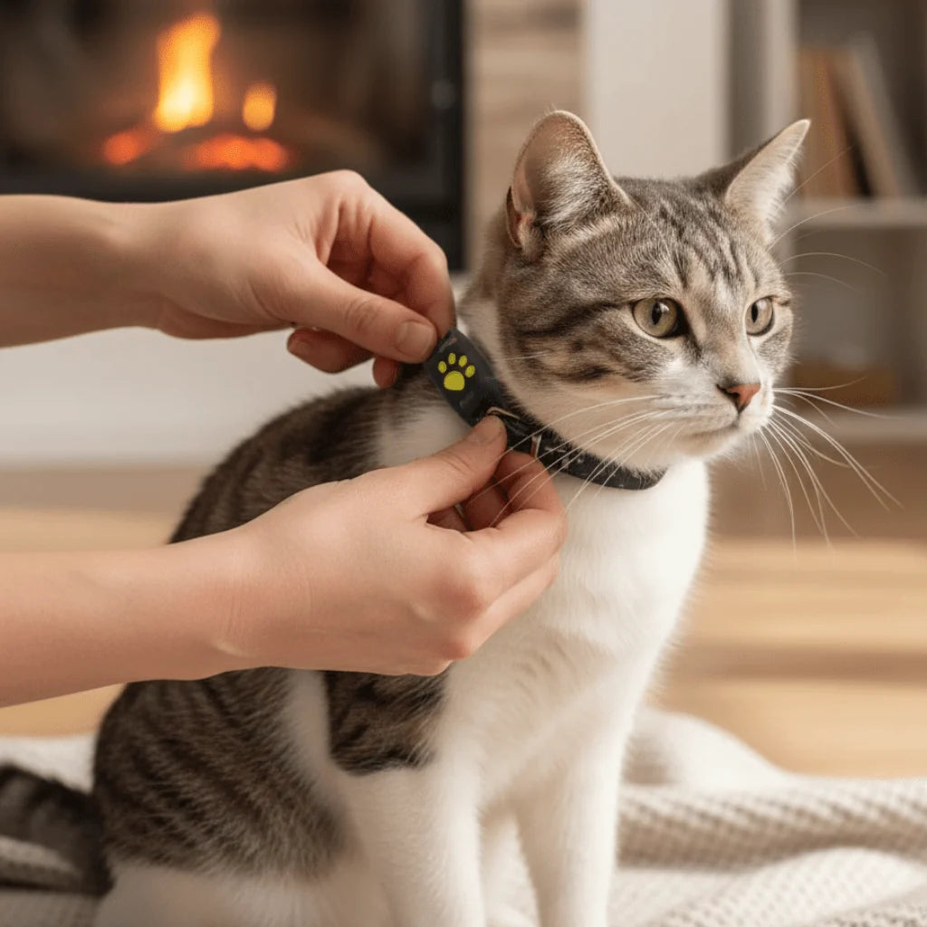 Pet GPS Tracker Ultra-Light Rechargeable Real-Time App