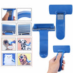 Pet Grooming Brush Deshedding & Massage Easy-Clean