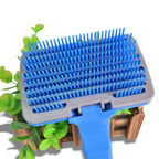 Pet Grooming Brush Deshedding & Massage Easy-Clean