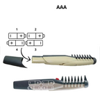 Pet Grooming Brush Gentle Glide Stainless Steel Teeth