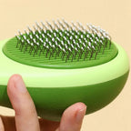 Pet Grooming Brush One-Click Clean For Cats & Dogs