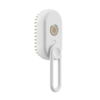 Pet Grooming Brush Steam De-Shedding Silicone Bristles