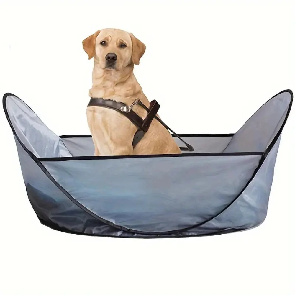 Pet Grooming Cape Waterproof Foldable Hair Catching