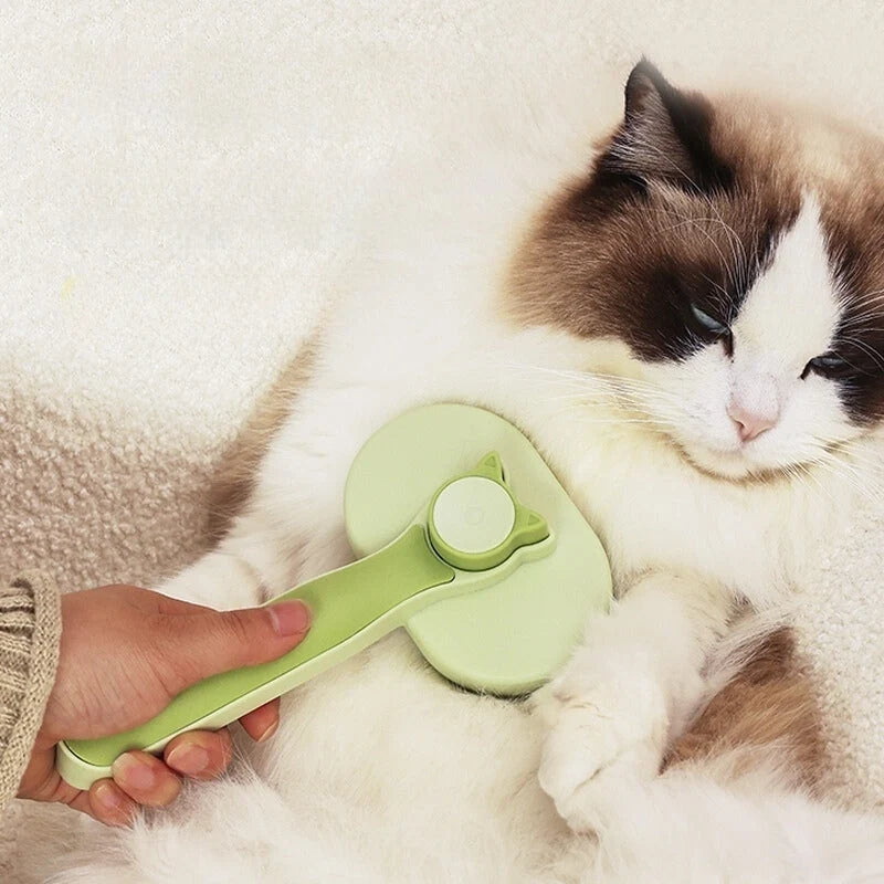 Pet Grooming Comb Fine-Tooth Dematting Lightweight & Ergonomic Grip