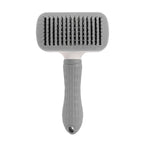 Pet Grooming Comb Stainless Steel One-Key Self-Cleaning