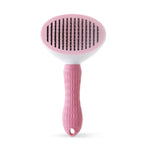 Pet Grooming Comb Stainless Steel One-Key Self-Cleaning