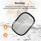 Pet Grooming Gloves Double-Sided Textured Washable & Reusable