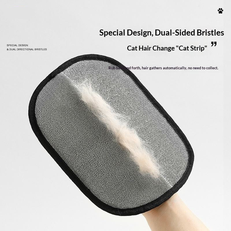 Pet Grooming Gloves Double-Sided Textured Washable & Reusable