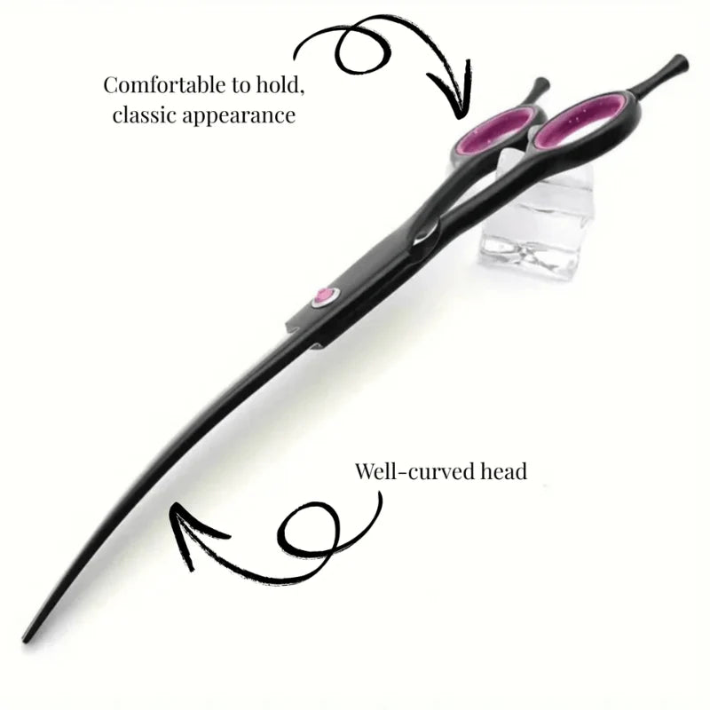 Pet Grooming Scissors Set Stainless Steel Ergonomic Handles