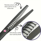 Pet Grooming Scissors Set Stainless Steel Ergonomic Handles