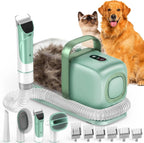 Pet Grooming Vacuum Kit 2-in-1 Clippers & Large Dustbin