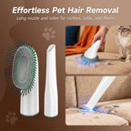 Pet Grooming Vacuum Kit 2-in-1 Clippers & Large Dustbin