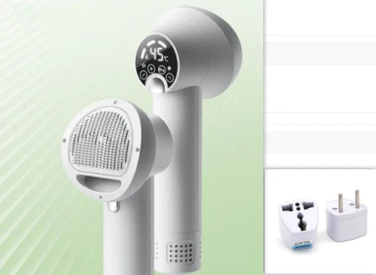 Pet Hair Dryer Blowing & Combing Silent Operation