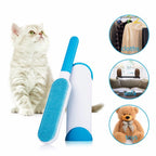 Pet Hair Remover Double-Sided Reusable Self-Cleaning Base