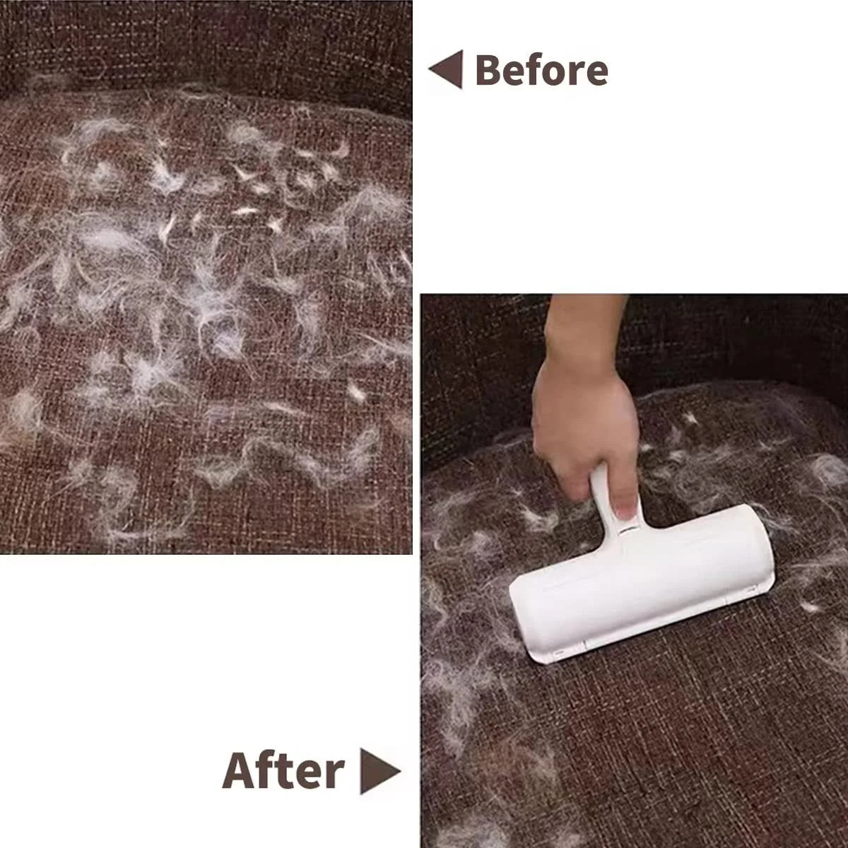 Pet Hair Remover Reusable Battery-Free Multi-Surface